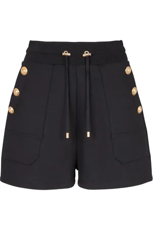 Balmain 6-Button cotton shorts