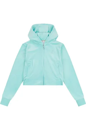 Juicy Couture Rhinestone-embellished zip-up hoodie
