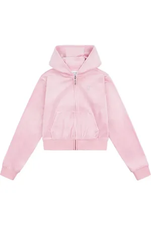 Juicy Couture Rhinestone-embellished zip-up hoodie