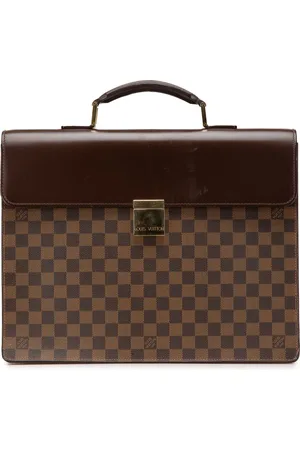 LOUIS VUITTON 2005 Damier Ebene Altona PM business bag