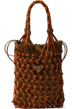 Prada Small Macramé shoulder bag