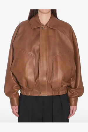 Saint Laurent Leather bomber jacket