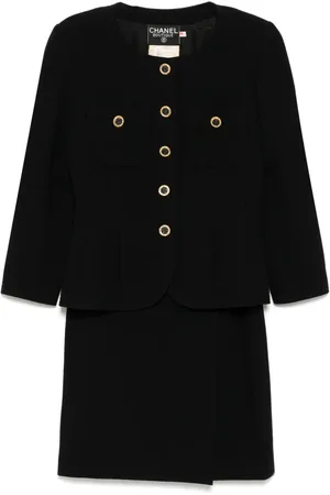 CHANEL 1990-2000s skirt suit