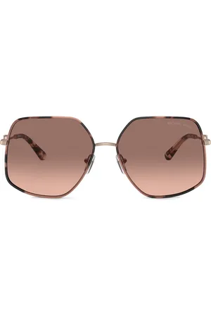 Michael Kors Empire Butterfly geometric-frame sunglasses