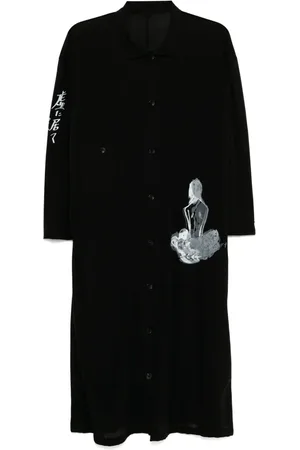 YOHJI YAMAMOTO Printed jersey shirt