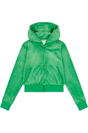 Juicy Couture Rhinestone-embellished zip-up hoodie