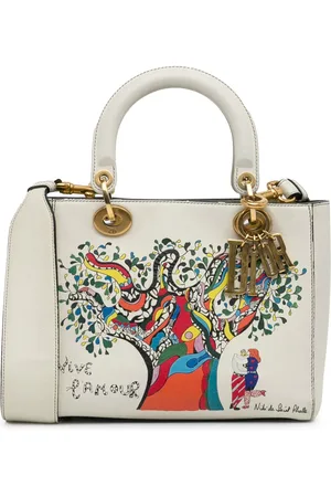 Dior 2018 medium Niki de Saint Phalle Lady Dior tote bag