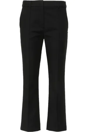Sportmax Asiago raised-seam straight trousers