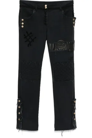 CHANEL 2010 patched denim