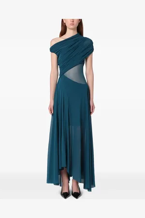 Serafini Ruched maxi dress