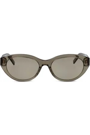 Saint Laurent Logo-plaque sunglasses