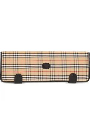 Burberry Checked tie holder