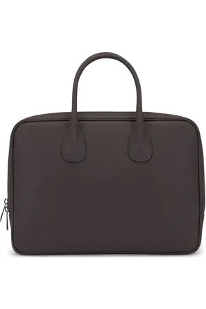 VALEXTRA Leather laptop bag