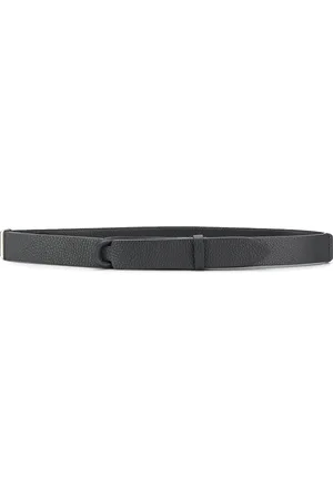 Orciani Micron cracked-effect belt