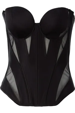 MOOS Semi sheer bustier