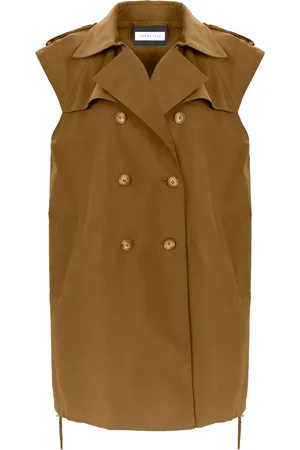 Caractere Sleeveless trench coat