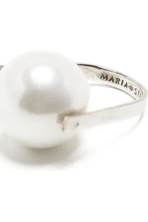 Soludos Stern pearl-embellished ring