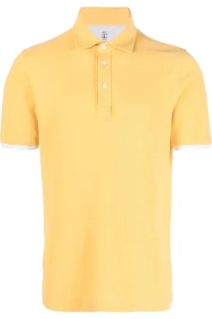 Brunello Cucinelli Layered short-sleeved polo shirt