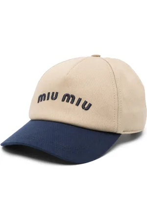 Miu Miu Twill-weave cap