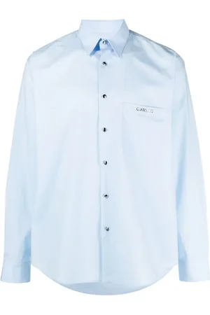 Roberto Cavalli Logo-plaque cotton shirt