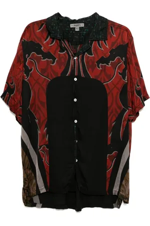 Stain Shade Graphic-print shirt