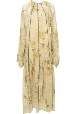 YANGKEHAN Silk dress