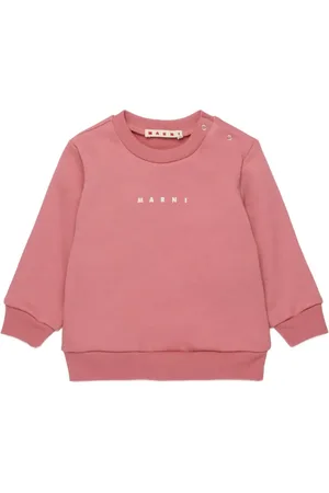 Marni Logo-print cotton sweatshirt
