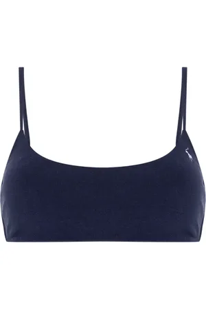 Ralph Lauren Kennedy terry-cloth bikini top