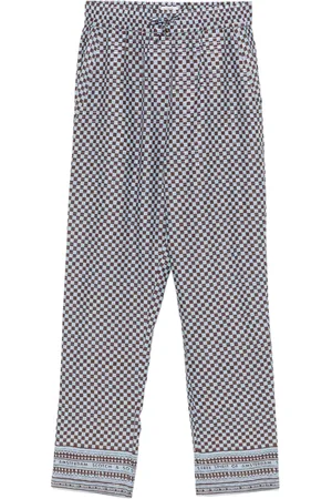 Scotch&Soda Check-pattern trousers