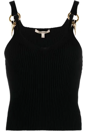 Roberto Cavalli Ribbed-knit tank top