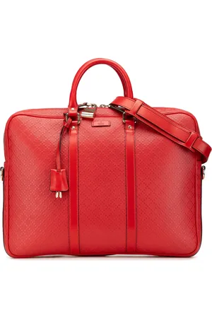 Gucci 2000-2015 Leather Diamante business bag