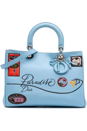 Dior 2015 Medium Smooth Calfskin Paradise Diorissimo satchel