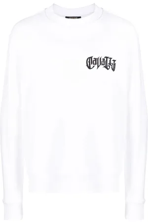 Roberto Cavalli Embellished-logo sweatshirt
