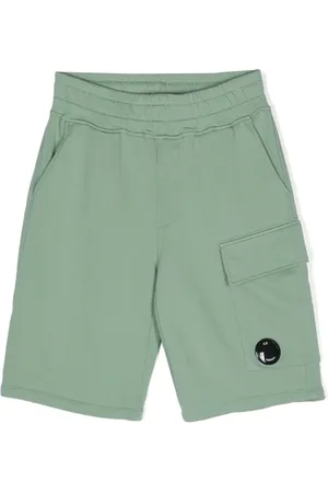 C.P. Company Lens-embellished track shorts