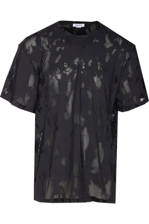 Alexander McQueen Logo-jacquard T-shirt