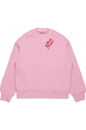 Nº21 Logo-patch sweatshirt