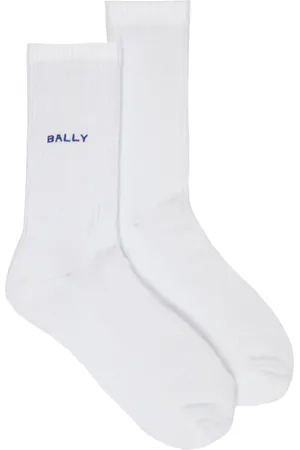 Bally Logo-embroidered socks