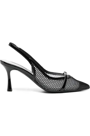 Karl Lagerfeld 80mm Sienna Signia trim pumps