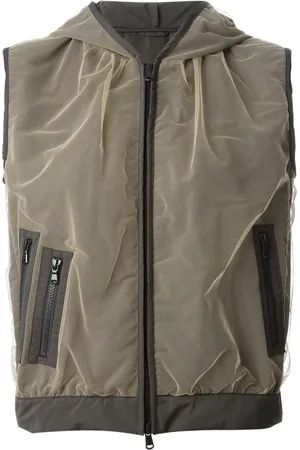 Brunello Cucinelli Hooded mesh gilet