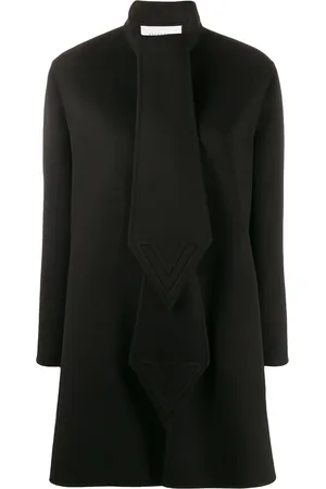 VALENTINO GARAVANI Intarsia cape-style coat