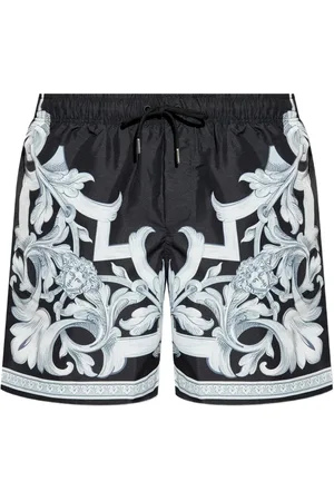 VERSACE Barocco-print swim shorts