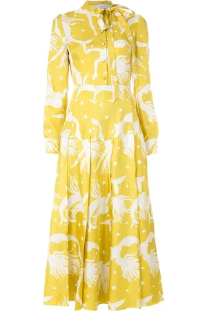 VALENTINO GARAVANI Printed silk twill dress