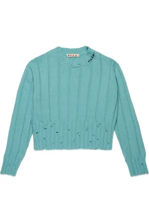 Marni Logo-embroidered sweater