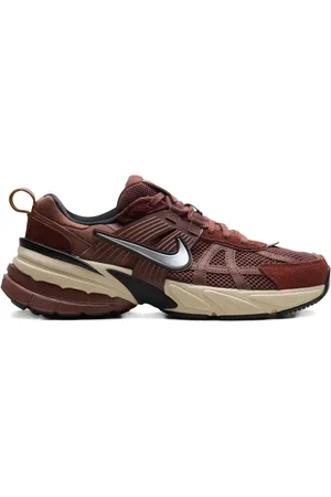 Nike V2K Run Pony WMNS "Red Sepia/Dark Pony/Black/Chrome" sneakers