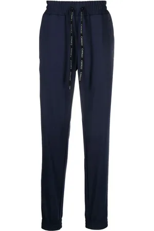 Roberto Cavalli Snake-motif monogram trackpants