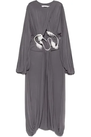 CHRISTOPHER ESBER Sculptured Torso maxi dress