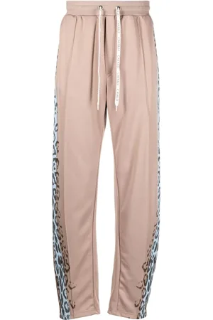 Roberto Cavalli Leopard print track pants