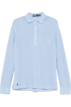 Ralph Lauren Long-sleeve linen polo shirt