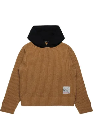 Nº21 Knitted hoodie