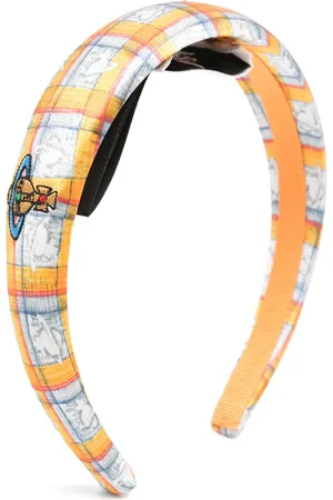 Vivienne Westwood Check Orbs head band